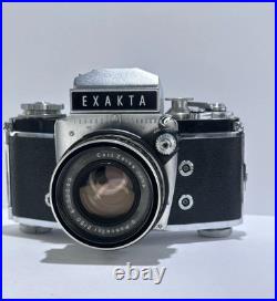 VINTAGE EXATA VAREB IIB 35mm Film Camera, Carl Zeiss Jena Pancolar 50mm F/2 Lens
