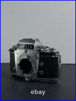 VINTAGE EXATA VAREB IIB 35mm Film Camera, Carl Zeiss Jena Pancolar 50mm F/2 Lens