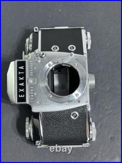 VINTAGE EXATA VAREB IIB 35mm Film Camera, Carl Zeiss Jena Pancolar 50mm F/2 Lens