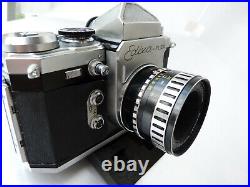 VINTAGE Edixa Flex with EDIXA AUTO CASSARON 50/2.8 lens. AS IS, READ