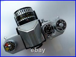 VINTAGE Edixa Flex with EDIXA AUTO CASSARON 50/2.8 lens. AS IS, READ