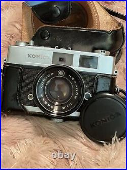 VINTAGE- Konica Auto S2 35mm Rangefinder Camera with Hexanon 45mm f/1.8 Lens