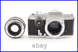 VINTAGE Konica Autorex Full & Half Frame Camera 52mm F/1.8 Lens From Japan