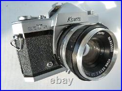 VINTAGE Kowa SeTr 35mm SLR camera, KOWA SETR 1 50/1.9 Lens. READ