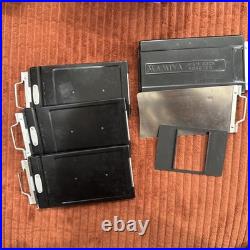 VINTAGE Mamiya Press 120 Camera 90mm f3.5 Lens Multiple Backs and Extras