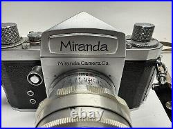 VINTAGE Miranda Camera Co. Miranda T + Carl Zeiss Jena Biotar 58mm f/2 Lens