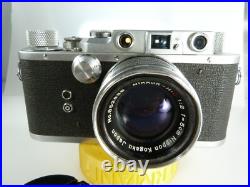 VINTAGE NICCA 3-S 35mm Film Camera No 66939 with Lens NIKKOR. H C 50/2 READ VINTAGE NICCA 3-S 35mm Film Camera No 66939 with Lens NIKKOR. H C 50/2 READ