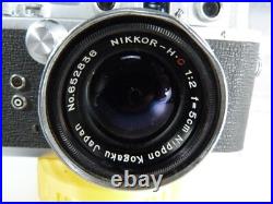 VINTAGE NICCA 3-S 35mm Film Camera No 66939 with Lens NIKKOR. H C 50/2 READ