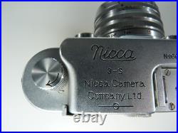 VINTAGE NICCA 3-S 35mm Film Camera No 66939 with Lens NIKKOR. H C 50/2 READ VINTAGE NICCA 3-S 35mm Film Camera No 66939 with Lens NIKKOR. H C 50/2 READ