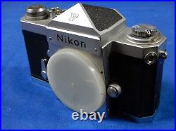 VINTAGE Nikon F with Eye Level 35mm SLR Film Camera body only