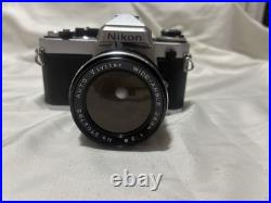 VINTAGE Nikon FE 35mm Film Camera with Vivitar 28mm Lens