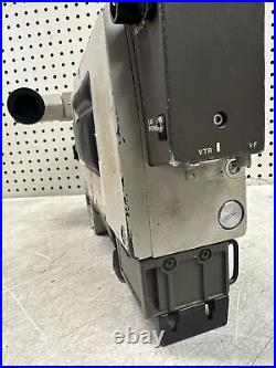 VINTAGE OLD TV CAMERA WITH Fujinon A12x9B Lens NO CORDS UNTESTED P/R Cool Prop