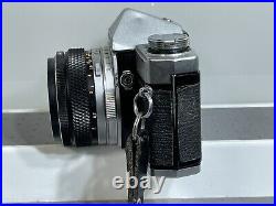 VINTAGE OLYMPUS OM-1 35MM CAMERA With OLYMPUS 50MM & 135mm LENS