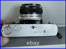 VINTAGE OLYMPUS OM-1 35MM CAMERA With OLYMPUS 50MM & 135mm LENS