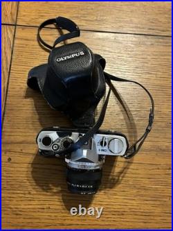 VINTAGE OLYMPUS OM-1 35MM SLR FILM CAMERA G. ZUIKO 50MM f/1.4 LENS Case Untested VINTAGE OLYMPUS OM-1 35MM SLR FILM CAMERA G. ZUIKO 50MM f/1.4 LENS Case Untested