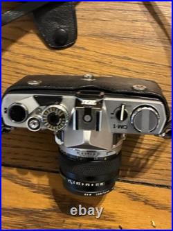 VINTAGE OLYMPUS OM-1 35MM SLR FILM CAMERA G. ZUIKO 50MM f/1.4 LENS Case Untested VINTAGE OLYMPUS OM-1 35MM SLR FILM CAMERA G. ZUIKO 50MM f/1.4 LENS Case Untested