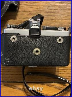 VINTAGE OLYMPUS OM-1 35MM SLR FILM CAMERA G. ZUIKO 50MM f/1.4 LENS Case Untested