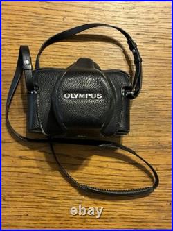 VINTAGE OLYMPUS OM-1 35MM SLR FILM CAMERA G. ZUIKO 50MM f/1.4 LENS Case Untested