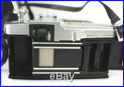 VINTAGE OLYMPUS-PEN F (PEN-FT) CAMERA with G. Zuiko Auto S 38mm f=1.8 LENS