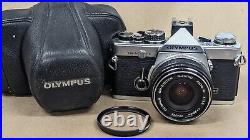 VINTAGE Olympus OM-2n 35mm Film Camera with Zuiko 28mm f/3.5 MF Lens