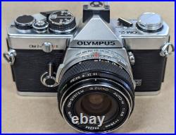 VINTAGE Olympus OM-2n 35mm Film Camera with Zuiko 28mm f/3.5 MF Lens