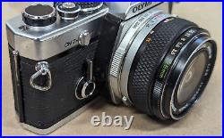 VINTAGE Olympus OM-2n 35mm Film Camera with Zuiko 28mm f/3.5 MF Lens