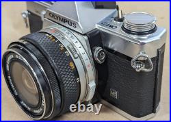 VINTAGE Olympus OM-2n 35mm Film Camera with Zuiko 28mm f/3.5 MF Lens