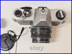 VINTAGE Pentax K1000 Brown Trim SE 35mm Film Camera With50mm (UNTESTED)