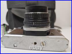 VINTAGE Pentax K1000 Brown Trim SE 35mm Film Camera With50mm (UNTESTED)