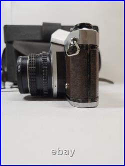 VINTAGE Pentax K1000 Brown Trim SE 35mm Film Camera With50mm (UNTESTED)