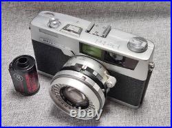 VINTAGE Petri 7S Rangefinder Camera 45mm f/1.8 Large Aperture Lens TESTED