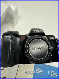 VINTAGE RARE NOS MINOLTA MAXXUM 7000i AUTO FOCUS 35MM FILM CAMERA