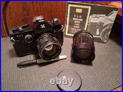VINTAGE Sears T. L. S. Single-Lens Reflex 35mm Camera Made In Japan VERY NICE