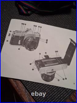 VINTAGE Sears T. L. S. Single-Lens Reflex 35mm Camera Made In Japan VERY NICE