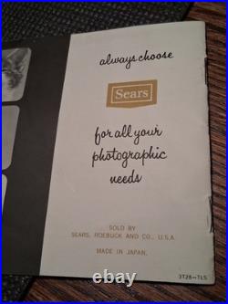 VINTAGE Sears T. L. S. Single-Lens Reflex 35mm Camera Made In Japan VERY NICE