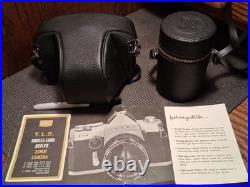 VINTAGE Sears T. L. S. Single-Lens Reflex 35mm Camera Made In Japan VERY NICE