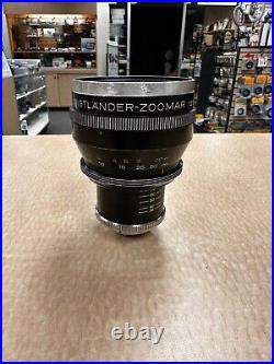 VINTAGE VOIGTLANDER ZOOMAR 36MM-82MM f2.8 LENS RARE (ADAPT TO MIRRORLESS!)