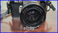 VINTAGE WIRGIN EDIXA FLEX REFLEX SLR CAMERA Gorlitz Lens 2.8/29 West Germany
