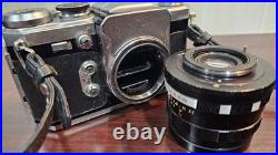 VINTAGE WIRGIN EDIXA FLEX REFLEX SLR CAMERA Gorlitz Lens 2.8/29 West Germany