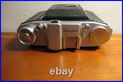 VINTAGE ZENOBIA FILM CAMERA with 6x4.5 cm 75mm F3.5 HESPER DOC Rapid LENS-Nice