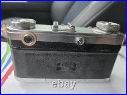VINTAGE Zeiss Ikon CONTAX IIa 35mm Film Camera w C. ZEISS SONNAR 50/2 Lens