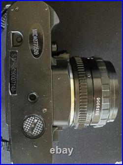 VIVITAR V3800N VINTAGE CAMERA With 35mm Lens, 4 New Film Rolls Carry Case Flash