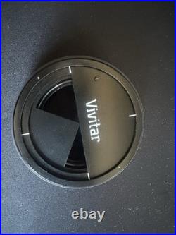 VIVITAR V3800N VINTAGE CAMERA With 35mm Lens, 4 New Film Rolls Carry Case Flash