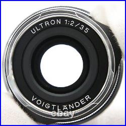 VOIGTLANDER Ultron Vintage Line 35mm f2 Aspherical Lens VM Mount Type I