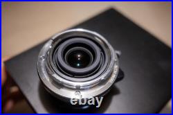 VOIGTLANDER Ultron Vintage Line 35mm f2 Aspherical Type II Lens Black VM Camera