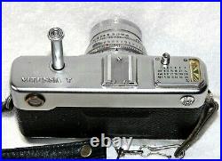 VOIGTLANDER VITESSA T RANGEFINDER VINTAGE CAMERA COLOR-SKOPAR 2.8/50mm LENS