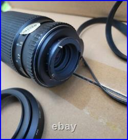 VTG Asahi TAKUMAR Camera Lens Set 2.5/135, 1.4/50, 4/45125 + Leather Carry Case VTG Asahi TAKUMAR Camera Lens Set 2.5/135, 1.4/50, 4/45125 + Leather Carry Case