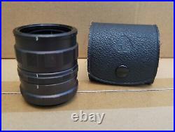 VTG Asahi TAKUMAR Camera Lens Set 2.5/135, 1.4/50, 4/45125 + Leather Carry Case