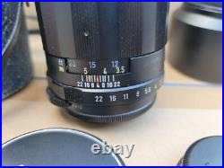 VTG Asahi TAKUMAR Camera Lens Set 2.5/135, 1.4/50, 4/45125 + Leather Carry Case VTG Asahi TAKUMAR Camera Lens Set 2.5/135, 1.4/50, 4/45125 + Leather Carry Case