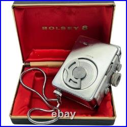 VTG Bolsey 8 Miniature Movie Camera with Bolsey-Elgeet Navitar Lens 10mm f/1.8 VTG Bolsey 8 Miniature Movie Camera with Bolsey-Elgeet Navitar Lens 10mm f/1.8